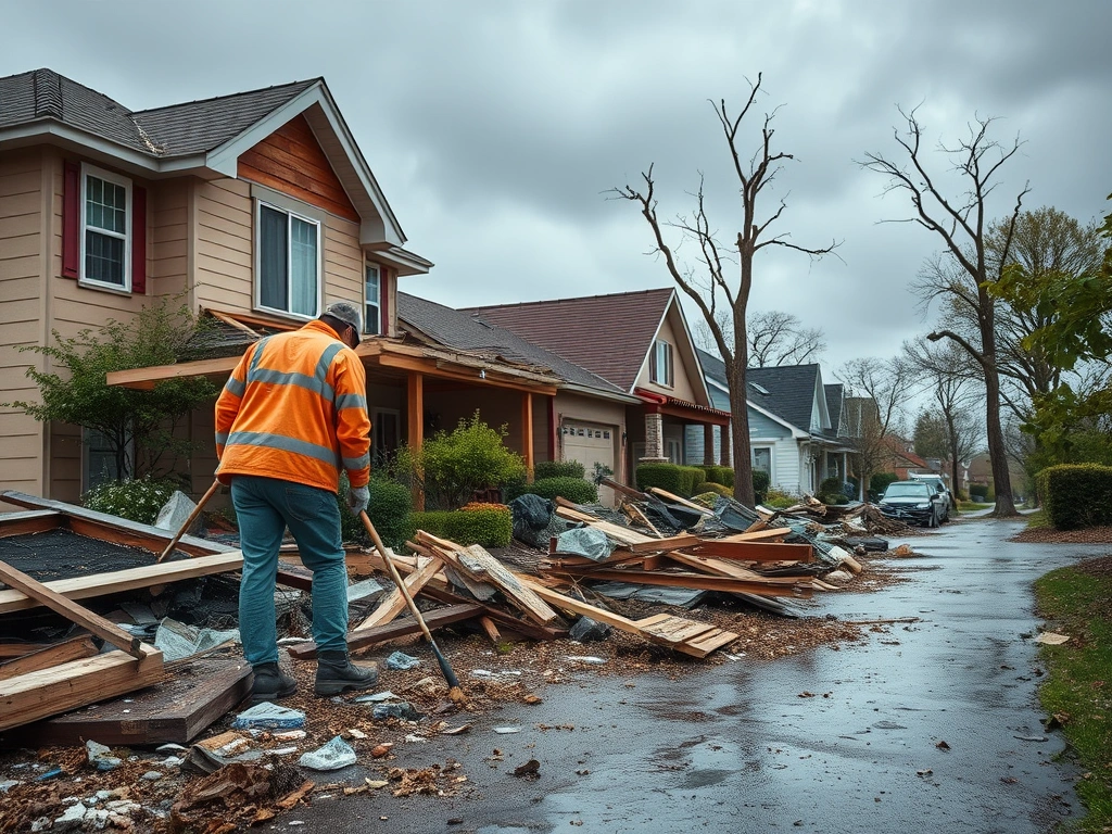 Storm and Natural Disaster Damage Cleanup