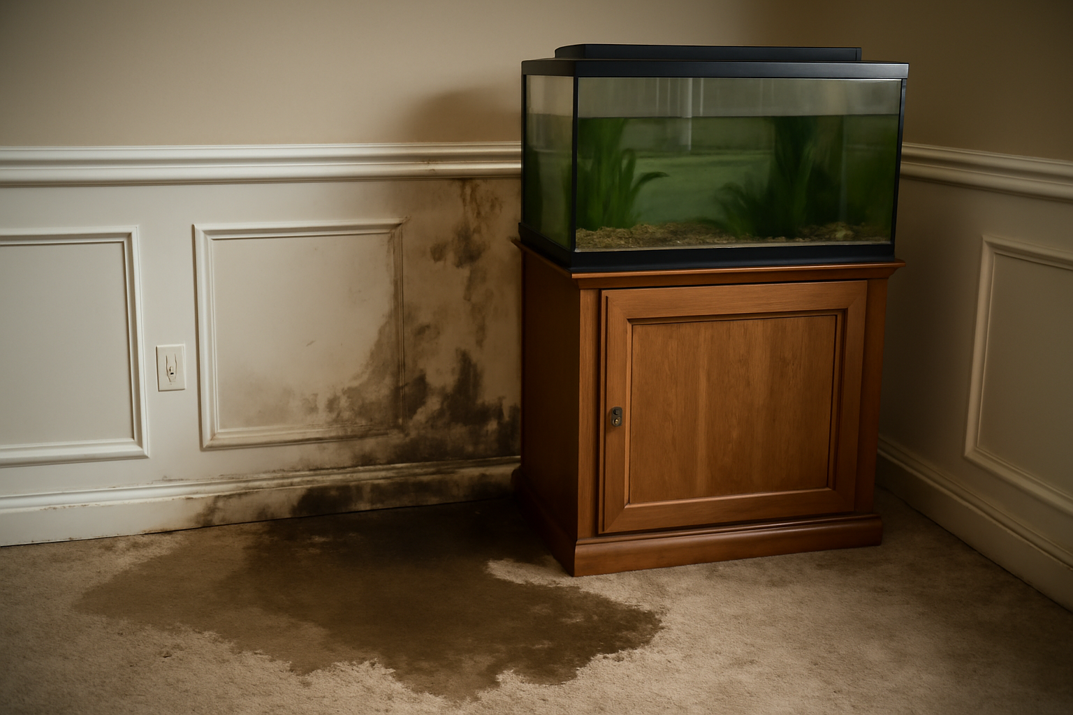 Aquarium Leak Water Removal in Jamestown, RI