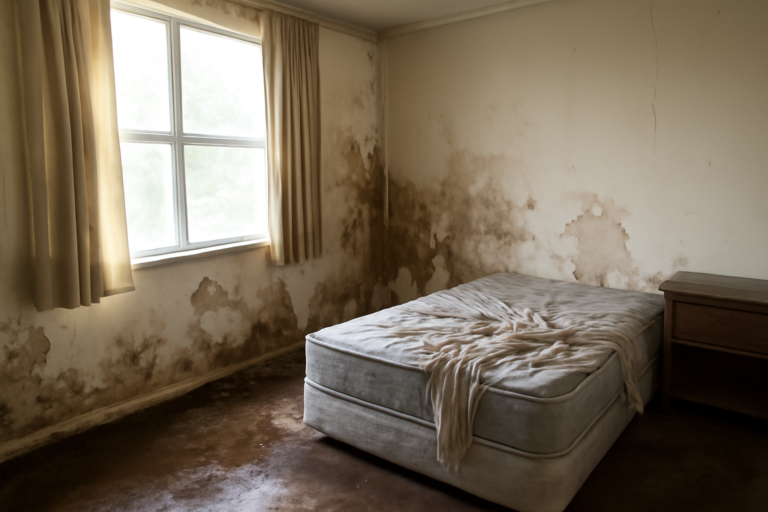 Bedroom Water Removal