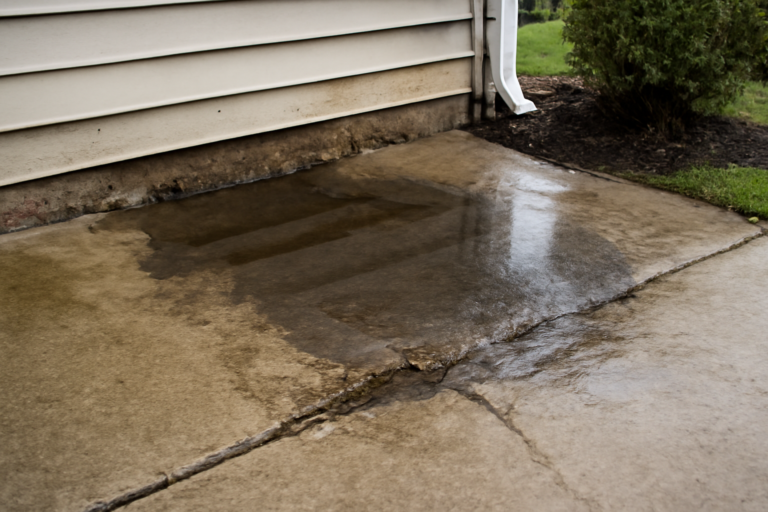 Concrete Slab Water Extraction