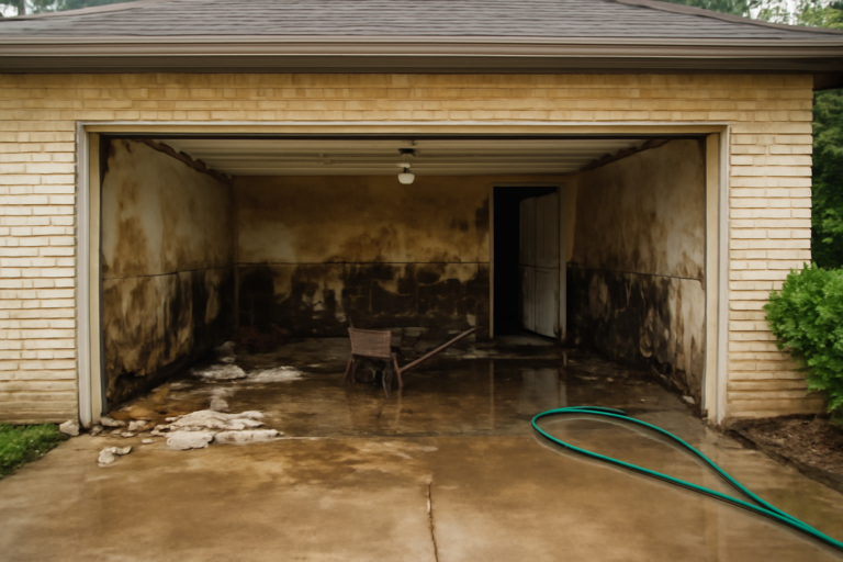 Garage Water Damage Cleanup