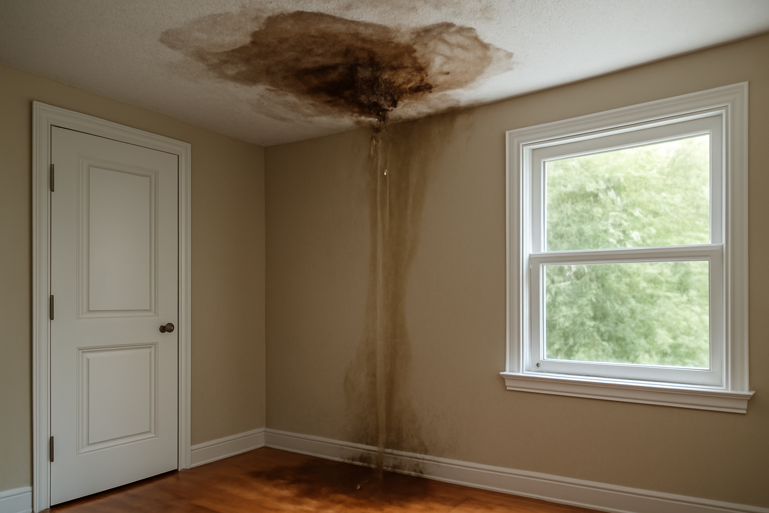 Roof Leak Water Removal in Exeter, RI