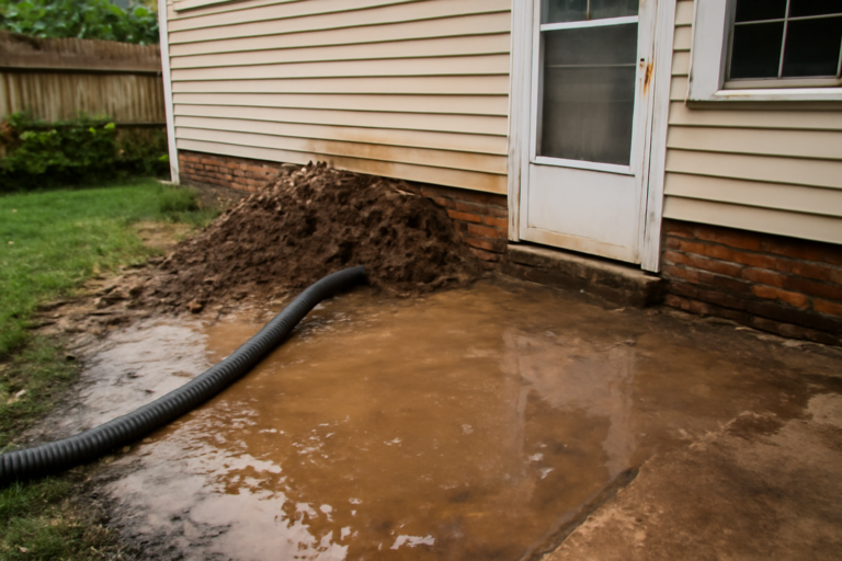 Septic Tank Backup Water Removal