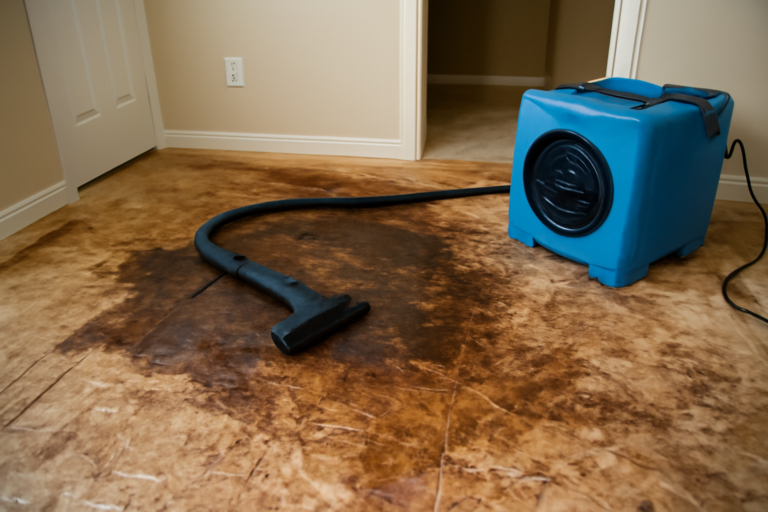 Subfloor Water Extraction
