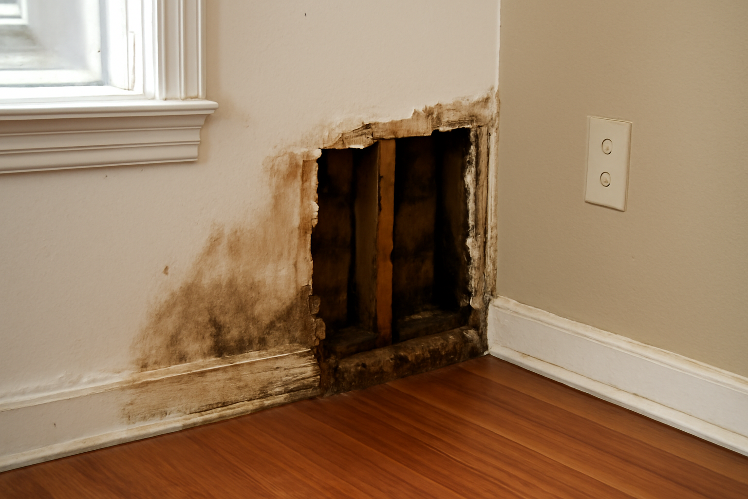 Wall Cavity Water Extraction in Acushnet, MA